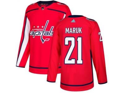 Adidas Washington Capitals #21 Dennis Maruk Red Home Jersey