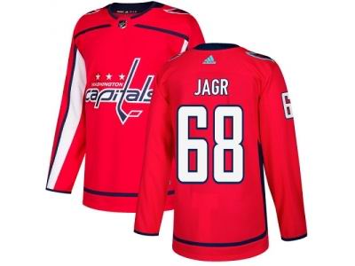 Adidas Washington Capitals #68 Jaromir Jagr Red Home Jersey