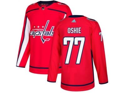 Adidas Washington Capitals #77 T.J Oshie Red Home Jersey
