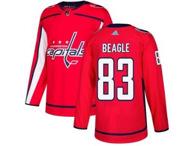 Adidas Washington Capitals #83 Jay Beagle Red Home Jersey
