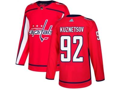 Adidas Washington Capitals #92 Evgeny Kuznetsov Red Home Jersey