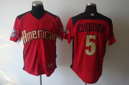 American League Authentic Minnesota Twins #5 Michael Cuddyer 2011 All Star RED Jersey