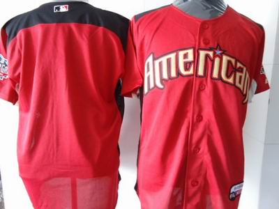 American League blank 2011 All-Star Jerseys red