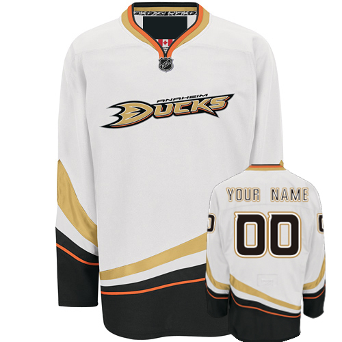 Anaheim Ducks Road Custom Hockey Jersey