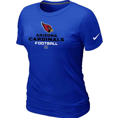 Arizona Cardinals Blue Women's Critical Victory T-Shirt