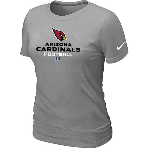 Arizona Cardinals L.Grey Women's Critical Victory T-Shirt