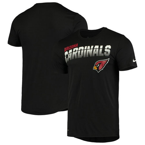 Arizona Cardinals Nike Sideline Line Of Scrimmage Legend Performance T-Shirt Black