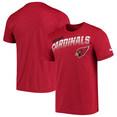 Arizona Cardinals Nike Sideline Line Of Scrimmage Legend Performance T-Shirt Cardinal