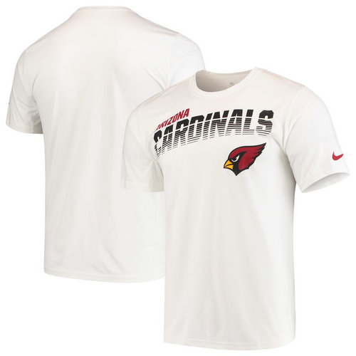 Arizona Cardinals Nike Sideline Line Of Scrimmage Legend Performance T-Shirt White