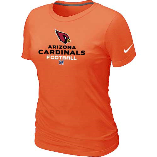 Arizona Cardinals Orange Women's Critical Victory T-Shirt
