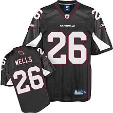 Arizona Cardinals black jerseys #26 Chris Wells Alternate jersey