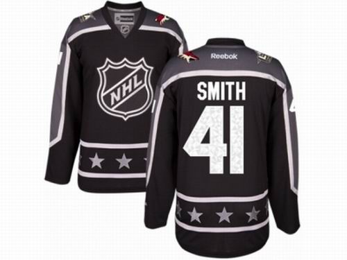 Arizona Coyotes #41 Mike Smith Black Pacific Division 2017 All-Star NHL Jersey