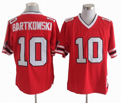 Atlanta Falcons  #10 Steve Bartkowski Throwback Red Jersey