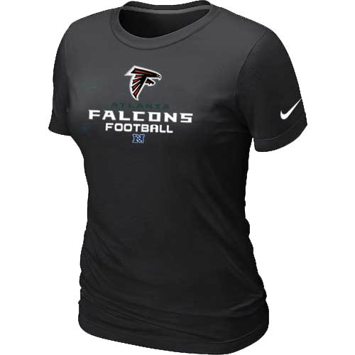 Atlanta Falcons Black Women's Critical Victory T-Shirt