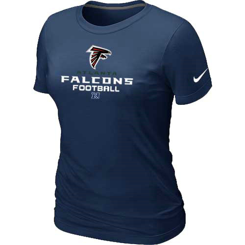 Atlanta Falcons D.Blue Women's Critical Victory T-Shirt
