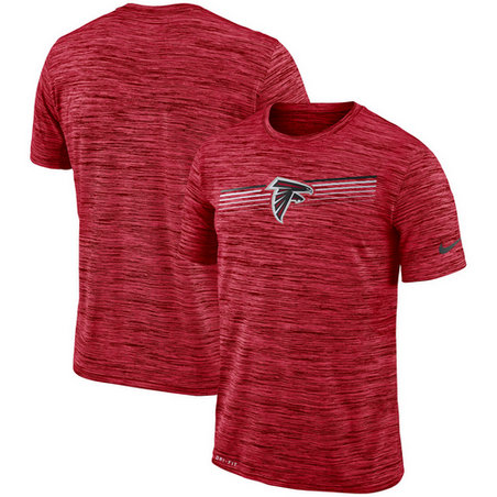 Atlanta Falcons Nike Sideline Velocity Performance T-Shirt Heathered Red