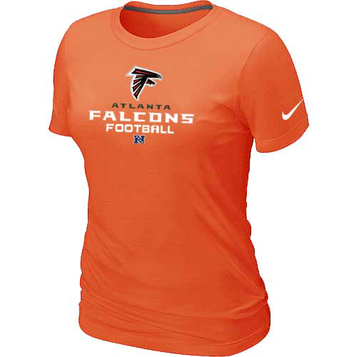 Atlanta Falcons Orange Women's Critical Victory T-Shirt