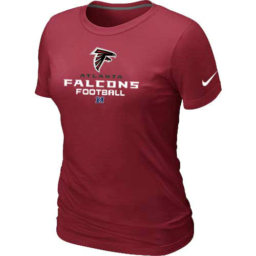 Atlanta Falcons Red Women's Critical Victory T-Shirt
