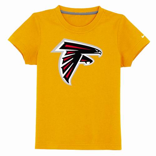 Atlanta Falcons Sideline Legend Authentic Logo T-Shirt Yellow