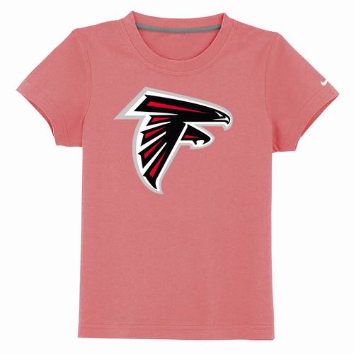Atlanta Falcons Sideline Legend Authentic Logo T-Shirt pink