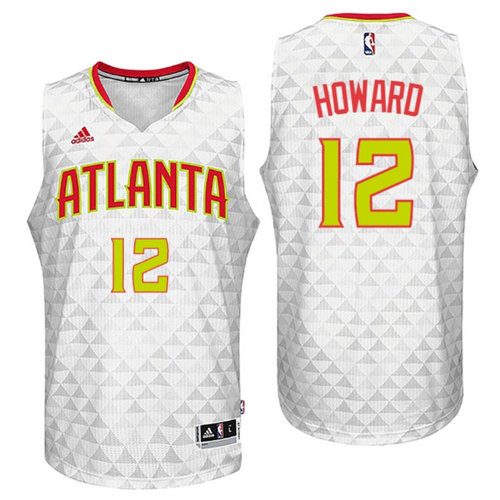 Atlanta Hawks 12 Dwight Howard Home White New Swingman Jersey