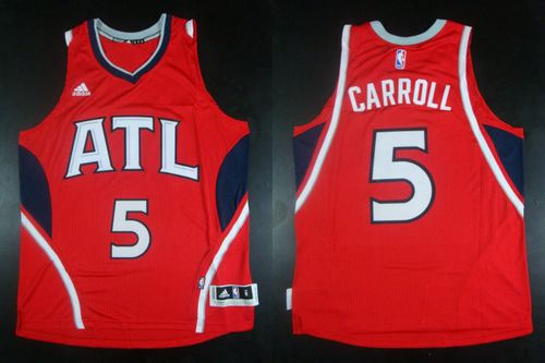 Atlanta Hawks 5 DeMarre Carroll Red Revolution 30 NBA Jersey