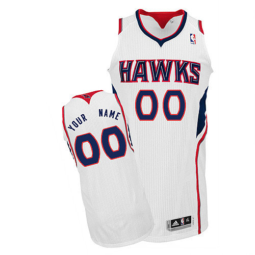 Atlanta Hawks Personalized White Jersey (S-3XL)