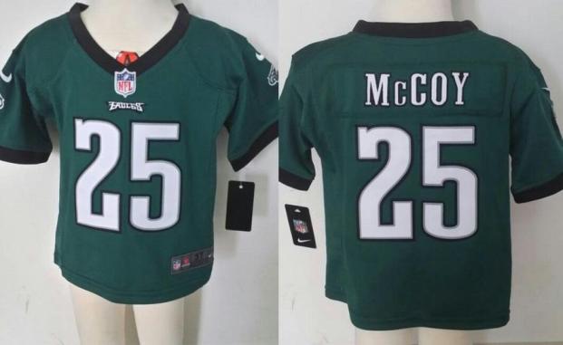 Baby Nike Philadelphia Eagles 25 LeSean McCoy Green Jerseys