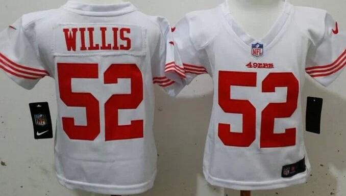 Baby Nike San Francisco 49ers 52 Patrick Willis NFL Jersey