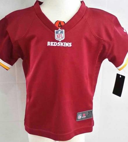 Baby Nike Washington Redskins Blank Red NFL Jerseys