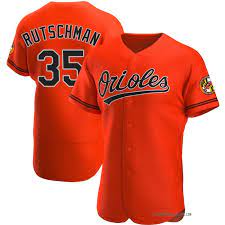 Baltimore Orioles #35 Adley Rutschman Orange Flexbase Jersey