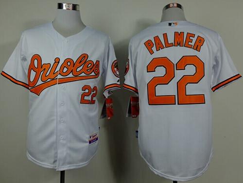 Baltimore Orioles 22 Jim Palmer White Cool Base Baseball Jersey
