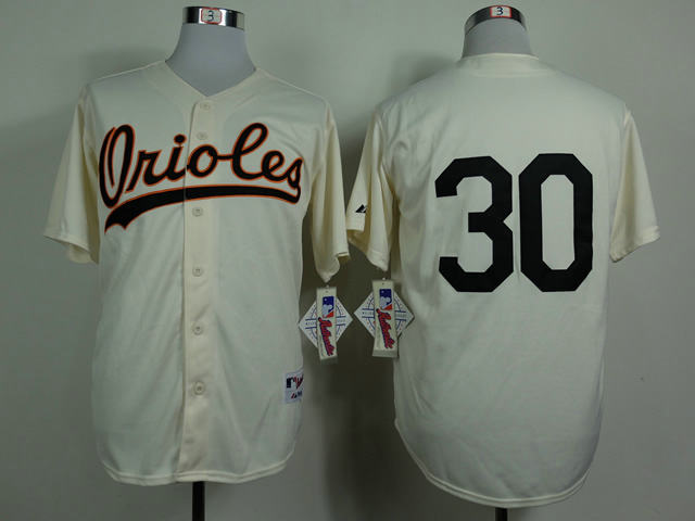 Baltimore Orioles 30 Chris Tillman cream 1954 Turn the Clock MLB Jerseys