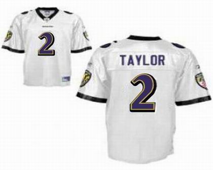 Baltimore Ravens #2 Tyrod Taylor Jersey white