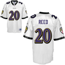 Baltimore Ravens 20# Ed Reed white