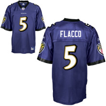Baltimore Ravens 5# Joe Flacco team color