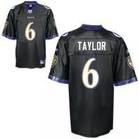 Baltimore Ravens 6# taylor black jersey