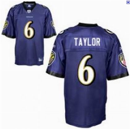 Baltimore Ravens 6# taylor purple jersey
