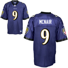 Baltimore Ravens 9# Steve McNair team color