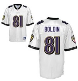 Baltimore Ravens Anquan Boldin Jersey #81 color white
