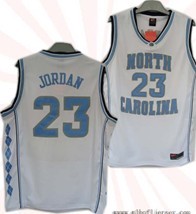 Basketball jerseys North carolina 23# Michale Jordan white