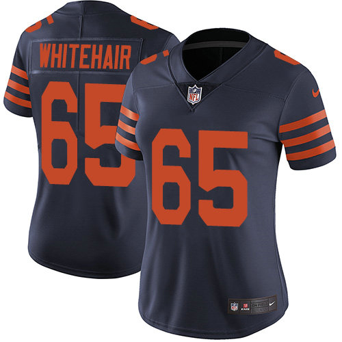 Bears #65 Cody Whitehair Navy Blue Alternate Women's Stitched Football Vapor Untouchable Limited Jersey
