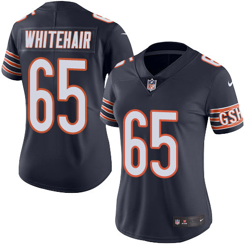 Bears #65 Cody Whitehair Navy Blue Team Color Women's Stitched Football Vapor Untouchable Limited Jersey