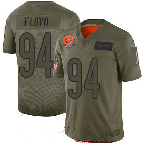 Bears #94 Leonard Floyd Camo Youth Stitched Football Limited 2019 Salute to Service Jersey