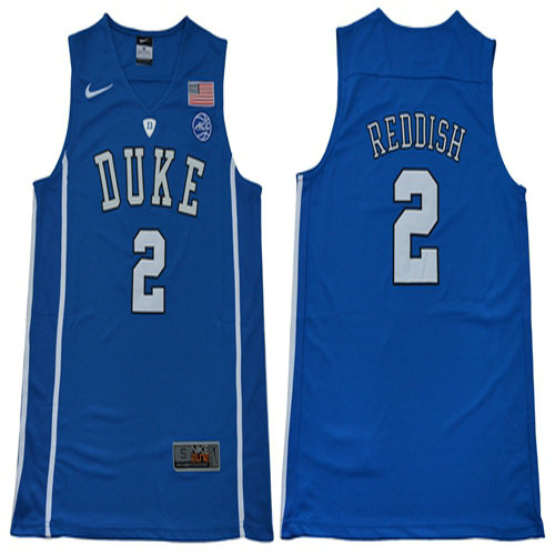 Blue Devils #2 Cameron Reddish Blue Basketball Elite Stitched NCAA Jersey