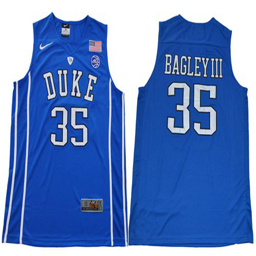 Blue Devils #35 Marvin Bagley III Royal Blue Basketball Elite Stitched NCAA Jersey
