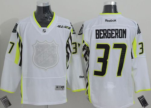 Boston Bruins 37 Patrice Bergeron White 2015 All Star NHL Jersey