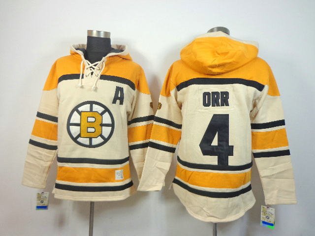 Boston Bruins 4 Bobby Orr NHL Fashion hoddies