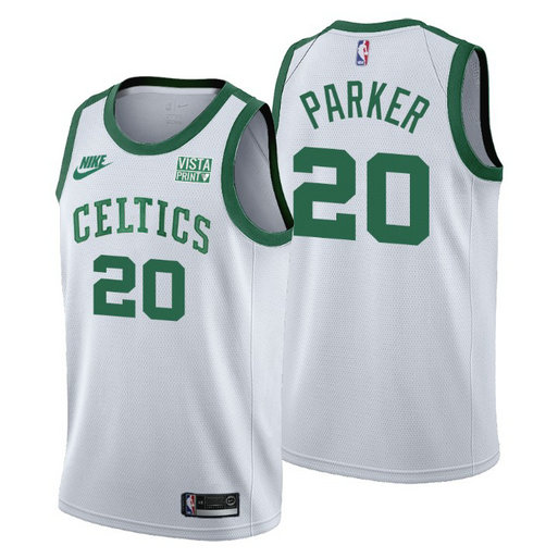Boston Celtics #20 Jabari Parker Men's Nike Releases Classic Edition NBA 75th Anniversary Jersey White