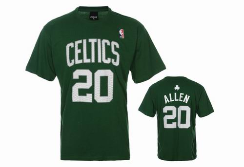 Boston Celtics 20# Ray Allen green T Shirts
